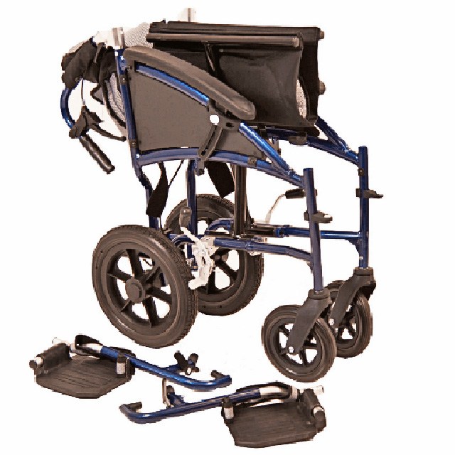 One Rehab Sonic Transit Wheelchair - Disassembled/Folded
